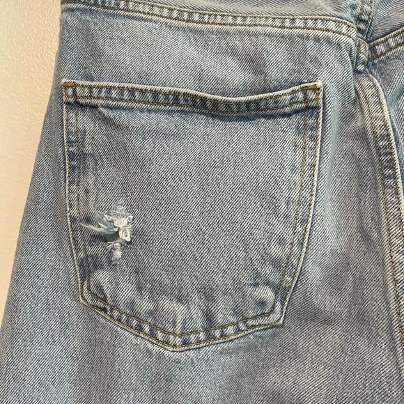 AGOLDE  Light Wash Distressed Denim Jeans, Size 24 - Picture 13 of 13